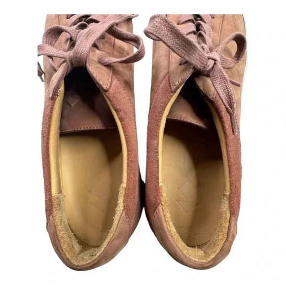 KOIO Capri Suede Leather Low Top Sneakers Clay Red - Picture 11 of 12